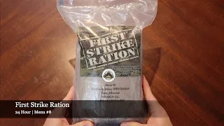 MRE Review | First Strike 24 Hour Ration | Menu No. 8