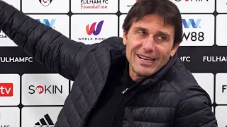 'I would like to help Kane win a TROPHY! He LOVES Tottenham!' | Antonio Conte | Fulham 0-1 Tottenham