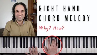 Right hand chords with melody