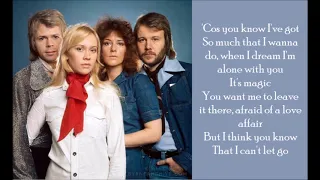 Take A Chance On Me - ABBA - (Lyrics)