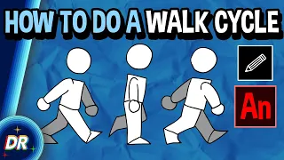 How to Animate a Basic Walk Cycle 🚶