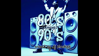 RETRO 80's 90's remixes -MEGA MIX | non stop | mixed by dj black pit