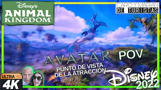 🍃Avatar Flight Of Passage POV 4K🌳Disney Orlando Punto de Vista de la Atracción Completa Full Ride