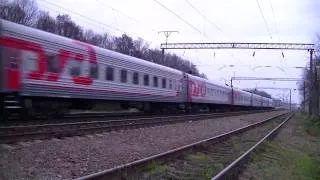 ЧС4-179 (КВР) с поездом 332 Киев - Воронеж