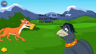 The Fox and The Crow Kids story tales