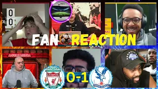 LIVERPOOL & CRYSTAL PALACE FANS REACTION TO LIVERPOOL 0-1 CRYSTAL PALACE  | EPL | FANS CHANNEL