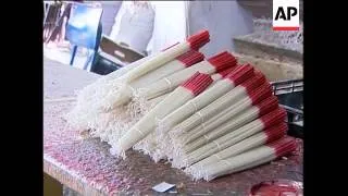 Monastery works around the clock to produce candles for Holy Fire ceremony