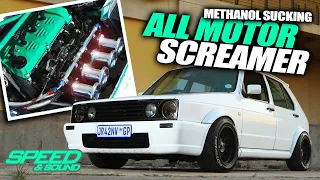 METHANOL Munching Mk1 Golf  || All Motor Veedub || She’s A Screamer!! 😱