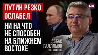 Доброй воли Израиля по отношению к России не будет – Аббас Галлямов