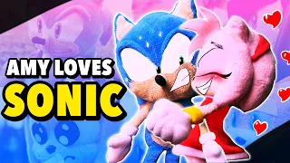 Amy Loves Sonic! - Sonic Plush Shorts