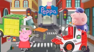 Świnka Peppa 🌼 Grossery Gang ♻ Nowa śmieciarka ♻ bajka po polsku