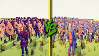 ARMY vs FOOTMAN ARMY - Totally Accurate Battle Simulator TABS