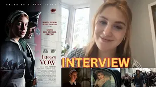 Sophie Nélisse Talks 'IRENA'S VOW'  And Researching Life of Irena Gut Opdyke