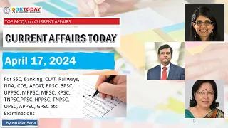 17 April 2024 Current Affairs by GK Today | GKTODAY Current Affairs - 2024 March