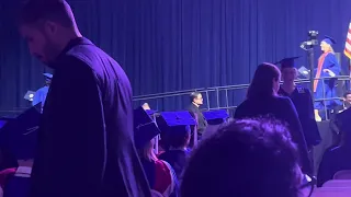Myria American University graduation
