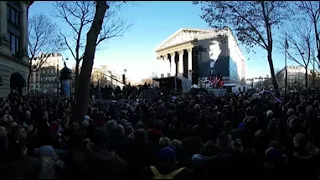 Hommage Johnny Hallyday - 09 décembre 2017 Paris (vidéo 360°)