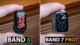 🥊 Huawei Band 8 vs Xiaomi Smart Band 7 Pro COMPARATIVA en ESPAÑOL ⌚ ¿Cuál es mejor?