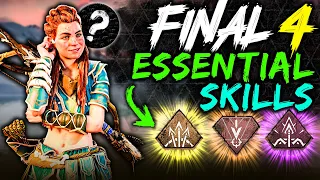 The FINAL 4 SKILLS YOU NEED | Horizon Forbidden West | Tips and Tricks Guides