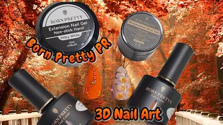 PR Package | Unbox, Swatch & Review | Quick & Easy 3D Nail art & bling Nail 🥰 @bornprettyofficial