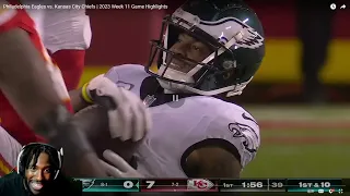 IT HAPPENED AGAIN... "Philadelphia Eagles vs Kansas City Chiefs Week 11 Game Highlights" REACTION!