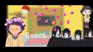 💖~||•Uchiha Clan reacts to Himawari Uzumaki•||~💖