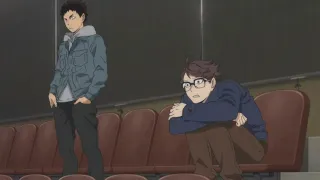 Oikawa Sneaking  Into Karasuno vs Shiratorizawa's Match_Haikyuu!!(Eng Dub)