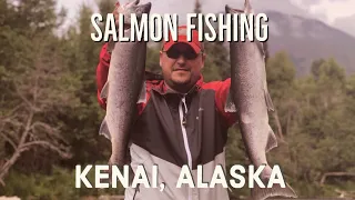 Russian River Combat Fishing in Kenai Alaska DAY 1