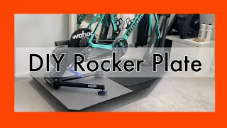 How to build a DIY Rocker Plate for indoor cycling