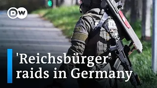 German police carry out raids on extremist group | DW News