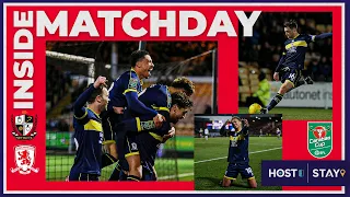 Inside Matchday | Vale Park | Carabao Cup Quarter Final