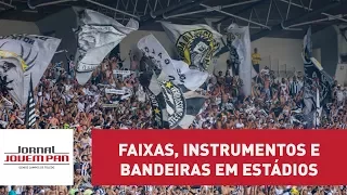 Torcidas serão liberadas a entrar com faixas, instrumentos e bandeiras em estádios de SP