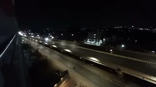 Beautiful night view of Odhav Ring Road Circle Ahmedabad 🌃#shortvideo