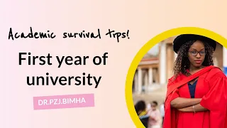 10 Tips for first year university students