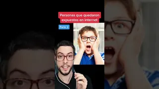 Personas que quedaron expuestas en internet! 😳Parte 2 #shorts