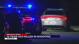 15-year-old dead following shooting in Augusta; cousin charged in his murder