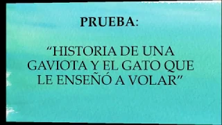 PRUEBA historia de una gaviota y el gato que le enseño a volar