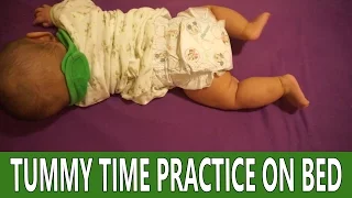 02252016: Tummy Time with her Daddy | Vlog #797