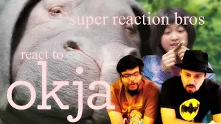 SUPER REACTION BROS REACT & REVIEW Okja Official Netflix Trailer 1!!!!