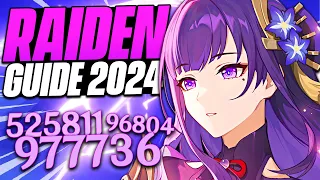 RAIDEN, UNE 5★ LÉGENDAIRE ! Guide 2024 : Meilleur Build & Showcase 15 Teams (Que la VÉRITÉ.) Genshin