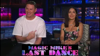 MAGIC MIKE: Salma Hayek says Channing Tatum's abs are... SOFT?