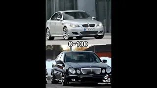 BMW E60 M5 vs Mercedes-Benz W211