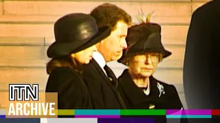 Royal Family Attend Princess Margaret's Funeral - Raw Footage From the Day (2002)