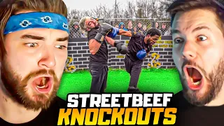 KingWoolz Reacts to STREETBEEFS FIGHTS OF THE YEAR w/ Mike!! (CRAZY)