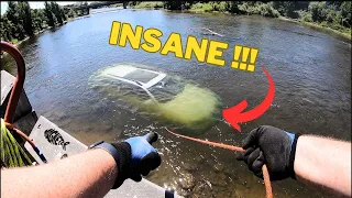 INSANE things brought up from the Depths with our Super Magnets!!!! #magnetfishing #magnet #crime