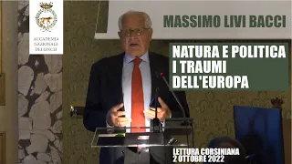 Massimo Livi Bacci - Natura e Politica: i traumi dell'Europa