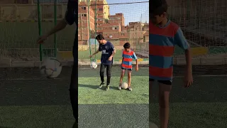 علمت اللاعب ده مهاره استعراضية ياخد كام من ١٠؟⚽️😱