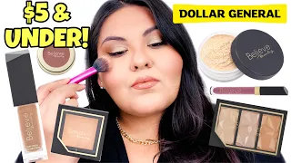 Nothing Over $5! Testing Out Dollar General’s Makeup✨ Believe Beauty!