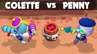 COLETTE 1vs1 PENNY | Brawl Stars