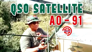 QSO SATELLITE AO-91. VK STATION QSO WITH YB STATIONS. MON, 20 MAY 2024. STARTED : 00.55 UTC