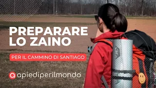 Lo ZAINO perfetto per il Cammino di Santiago ITA/ENG